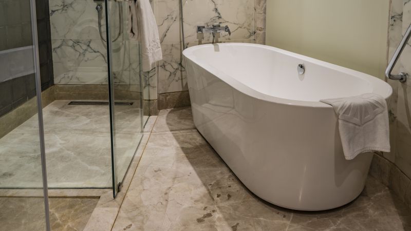 Acrylic Corner Bathtub